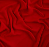 Stretch Crepe Red