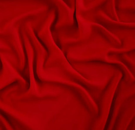 Stretch Crepe Red