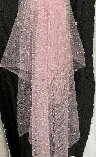 Pearl Tulle Baby Pink