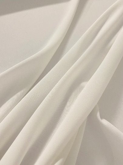 Ivory Stretch Crepe