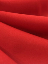 Poly Poplin Red