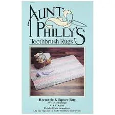 Rug Pattern Aunt Philly's Toothbrush Rectangle & Square