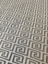 Printed Power Mesh White Geo