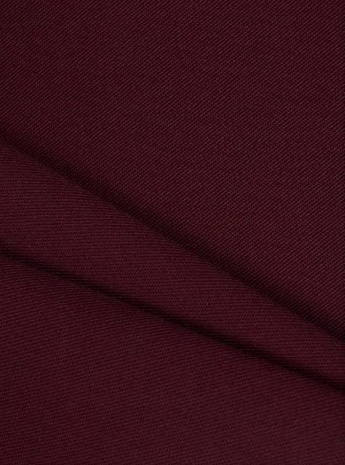 Burgundy Gabardine