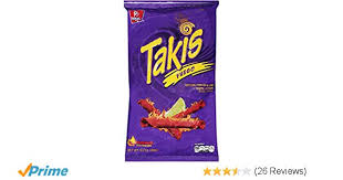 Takis Hot Chili Pepper & Lime Tortilla Chips 56G
