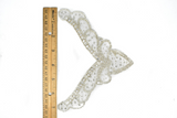 Rhinestone Iron-On Applique V-Shape 7.25 x 5.50