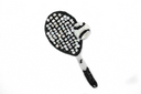 Embroidered Tennis Applique Black White Sequins Beads