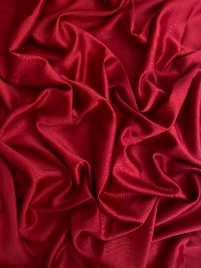 Stretch Crepe Back Satin Burgundy