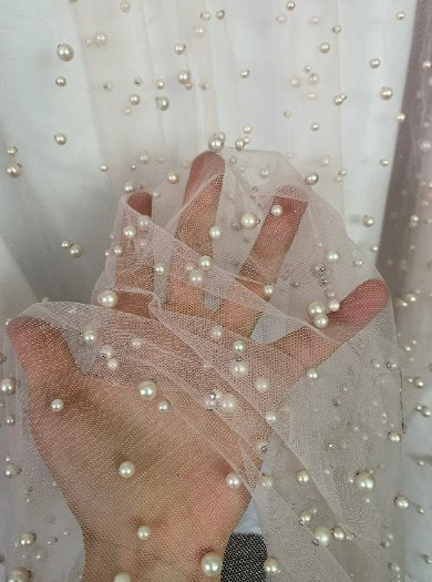 Pearl Tulle Blush