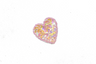 Sequin Heart Applique 1.75" x 1.63"
