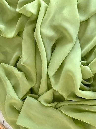 Sheer Sage Green Chiffon