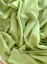 Sheer Sage Green Chiffon