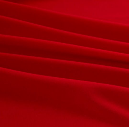 Stretch Crepe Red