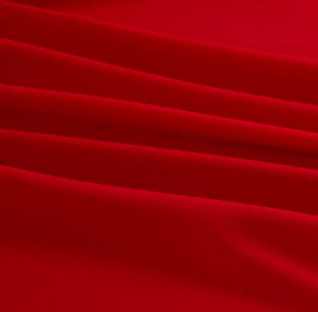 Stretch Crepe Red