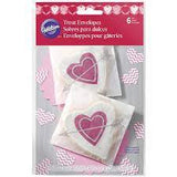 Wilton Heartfelt Valentine Treat Envelopes