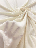 Cotton Gauze Ivory Crinkle
