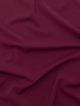 Stretch Crepe Burgundy