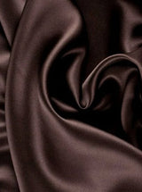 Stretch Satin Dark Chocolate