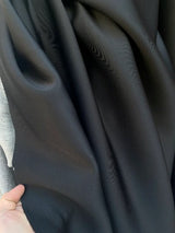 Black Scuba Knit