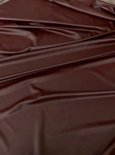 Burgundy 4-Way Stretch Faux Leather
