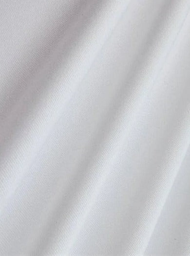 White Delaney Gabardine