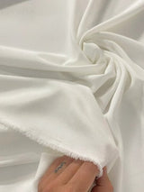 Stretch Crepe Off White