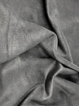 Gray Microsuede Faux Suede