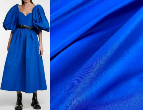 Stretch Taffeta Royal Blue