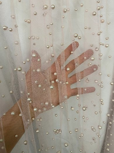 Pearl Tulle Blush