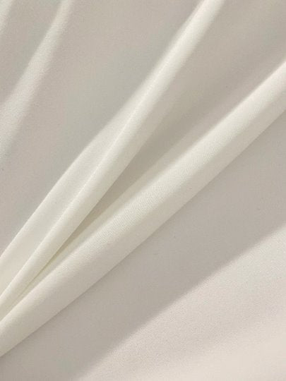 Ivory Stretch Crepe