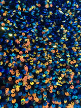 Stretch Sequin on Velvet Multicolor