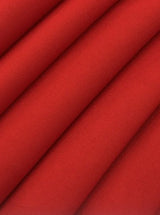 Poly Poplin Red