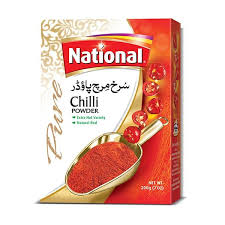 NATIONAL  CHILLI POWDER EXTRA HOT 200G