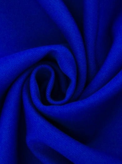 Royal Blue Gabardine