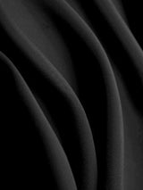 Black Stretch Crepe