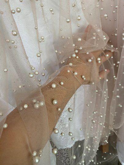 Pearl Tulle Nude