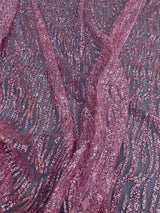 Glitter Lace Baby Pink