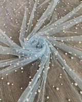 Pearl Tulle Baby Blue
