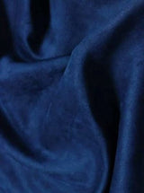 Navy Microsuede Faux Suede