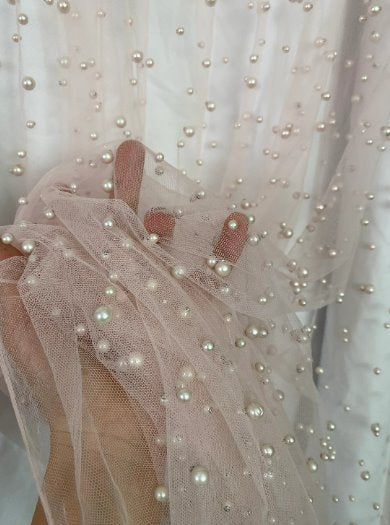 Pearl Tulle Blush
