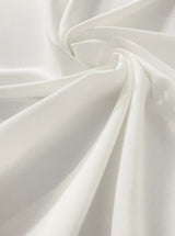 White Stretch Crepe