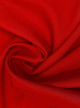 Poly Poplin Red