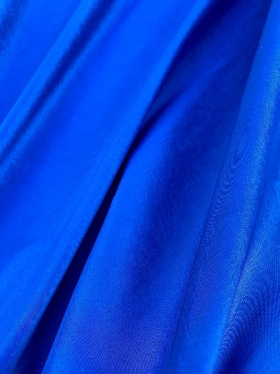 Stretch Taffeta Royal Blue