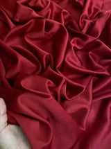 Stretch Crepe Back Satin Burgundy