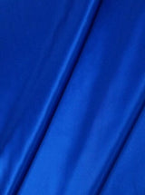 Stretch Satin Royal Blue