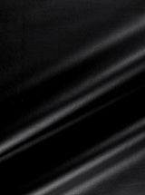 Black 2-Way Stretch Faux Leather