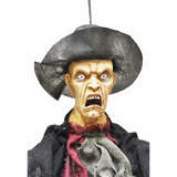3 Ft Hanging Bowler Man Halloween Decoration