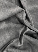 Gray Microsuede Faux Suede