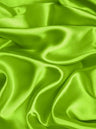Stretch Satin Neon Green