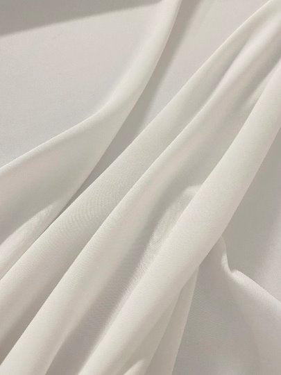 Stretch Crepe Off White